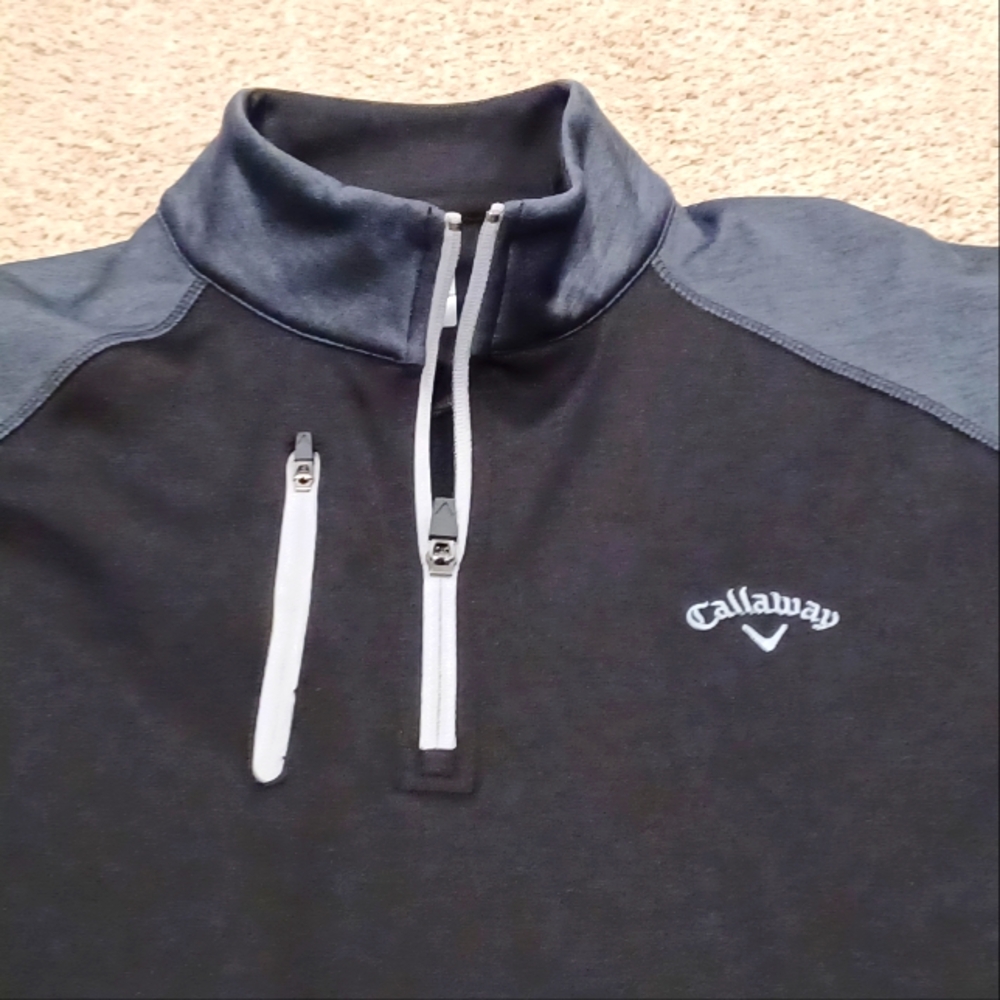 Men's Callaway 1/4 zip pullover Size M.